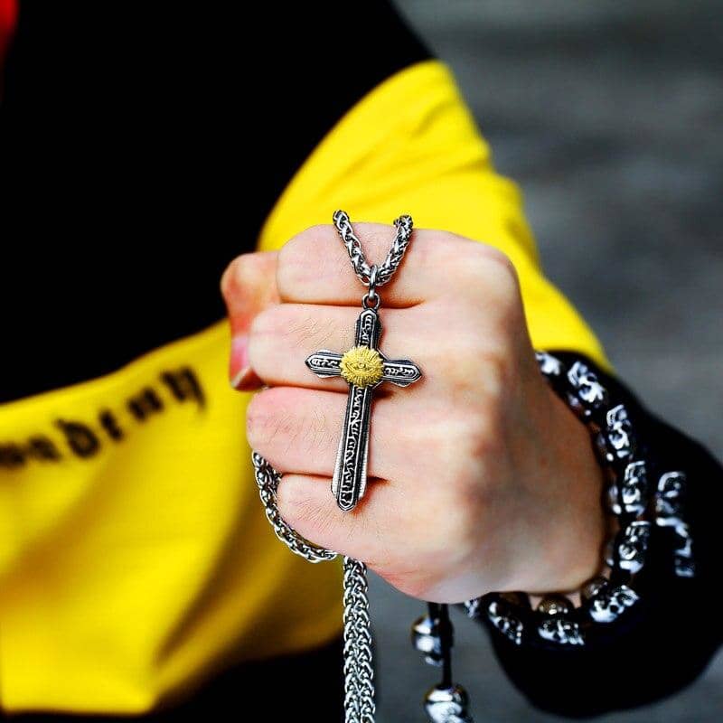 Collier croix | Boutique biker