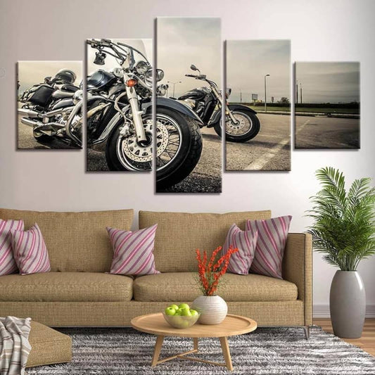 Tableau bois harley davidson | Boutique biker