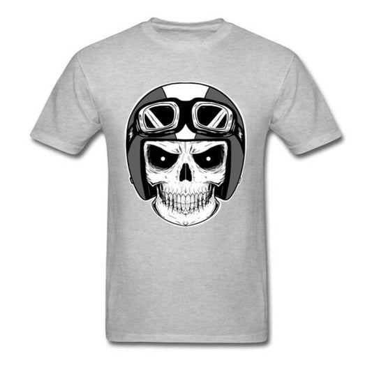 T shirt tete de mort homme | Boutique biker