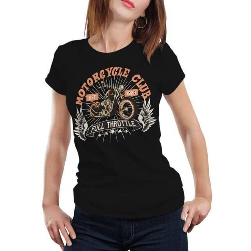 Tee Shirt Moto Femme | Boutique biker