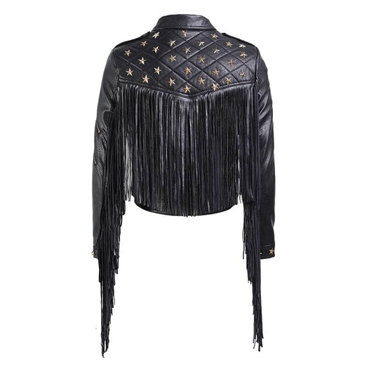 veste frange femme | Boutique biker