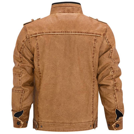 Blouson Biker Marron | Boutique biker