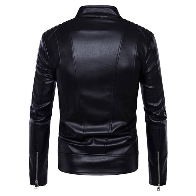 Veste Simili Cuir Homme Grande Taille | Boutique biker