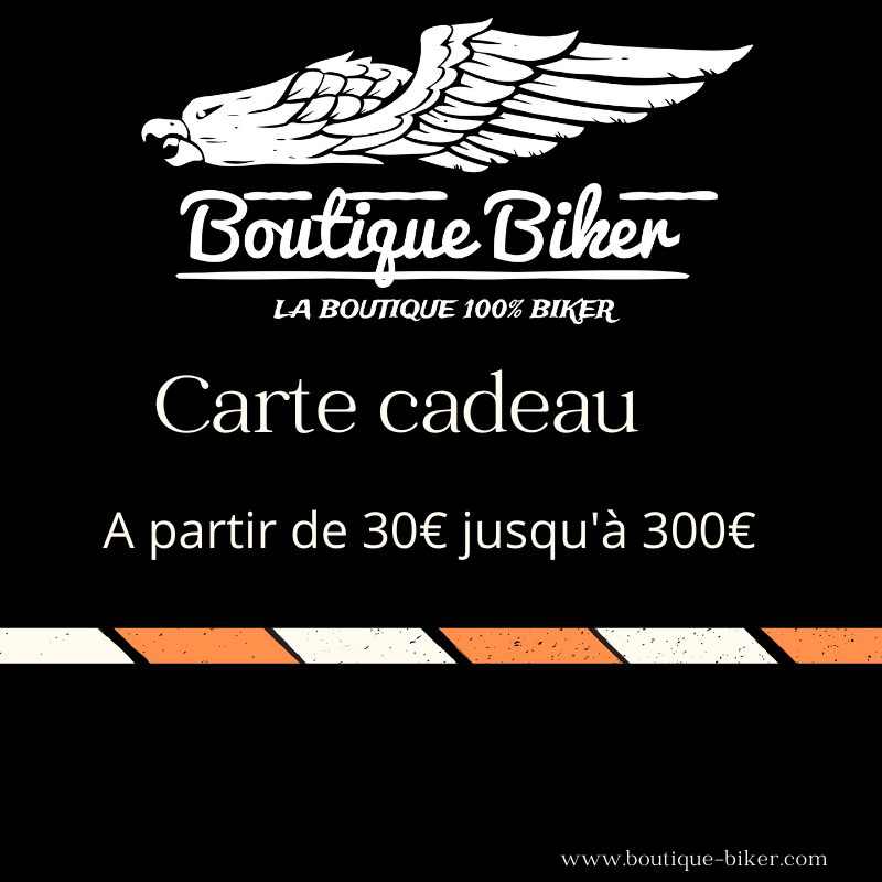 Carte cadeau pour motard | Boutique biker